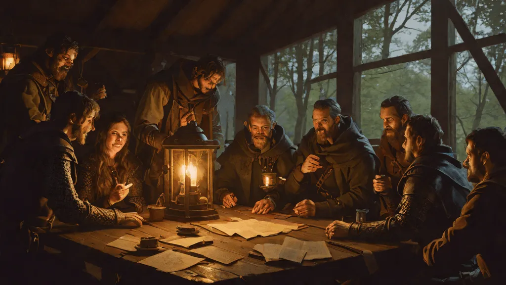 Introducción a los juegos de rol de mesa en un entorno rural