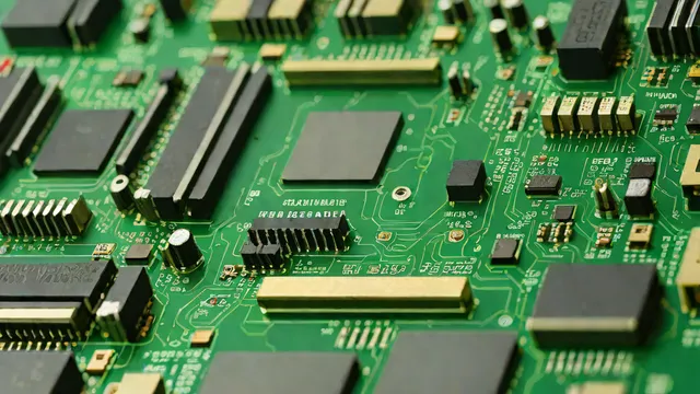 Motherboard with RAM modules installed and visible in real detail